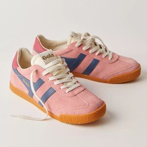 New Gola Free People Elan Sneakers Coral Pink Moonlight